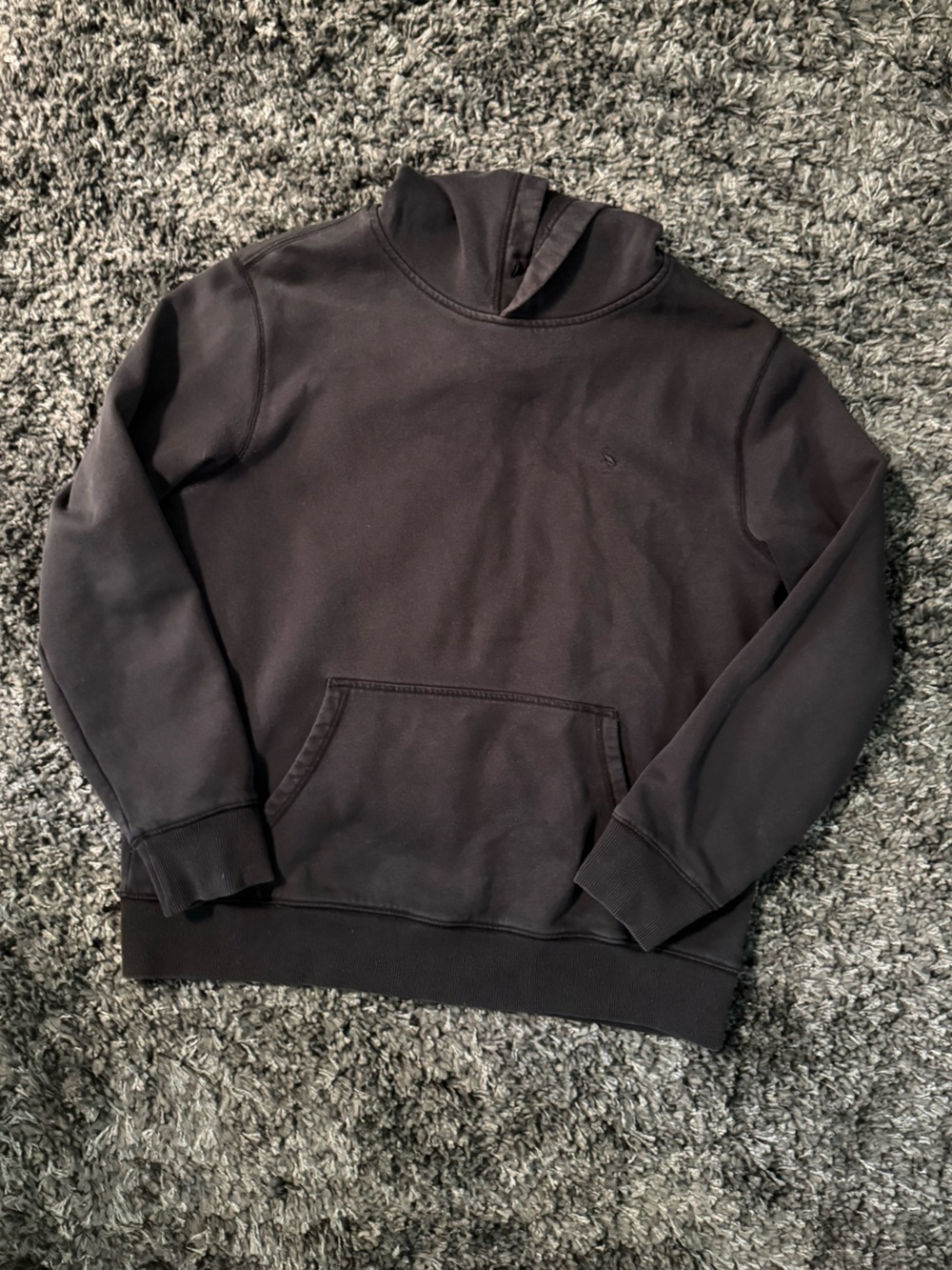 Tailorbyrd Black Hooded Sweatshirt -Size L